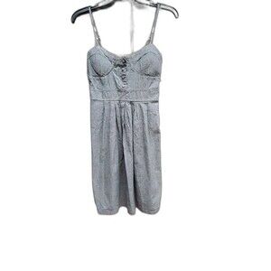 She's Cool Y2K Gray Sleeveless Dress